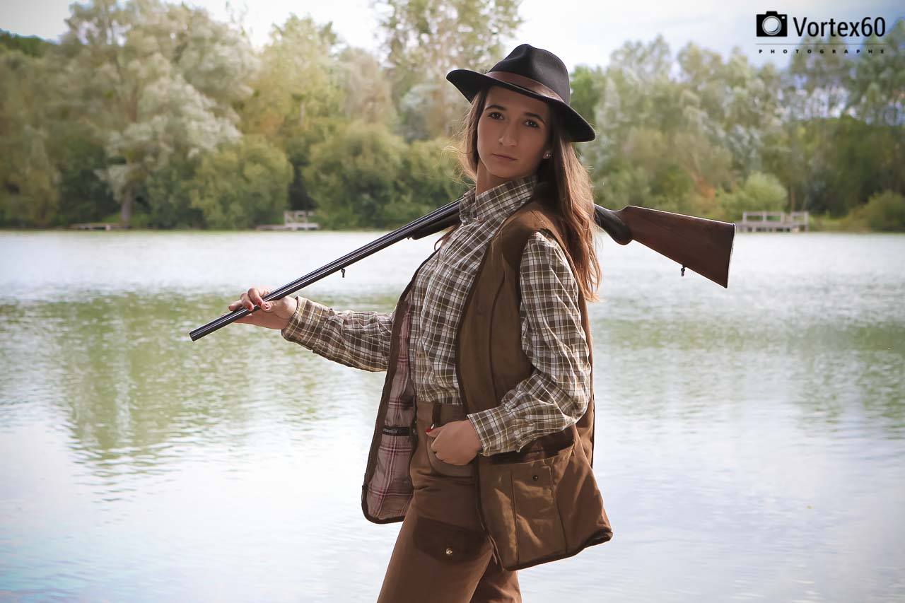 Julie Lecoufflard Julie Lecoufflard #chasse : la chasseuse by vortex60 photographe
